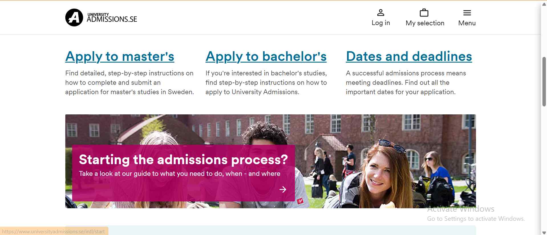 Lund University Sweden Global Scholarships